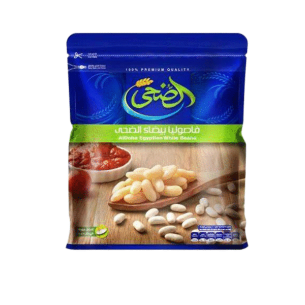 AL - DOHA WHITE KIDNEY 500GM	الضحي فاصوليا بيضاء 500 جرام